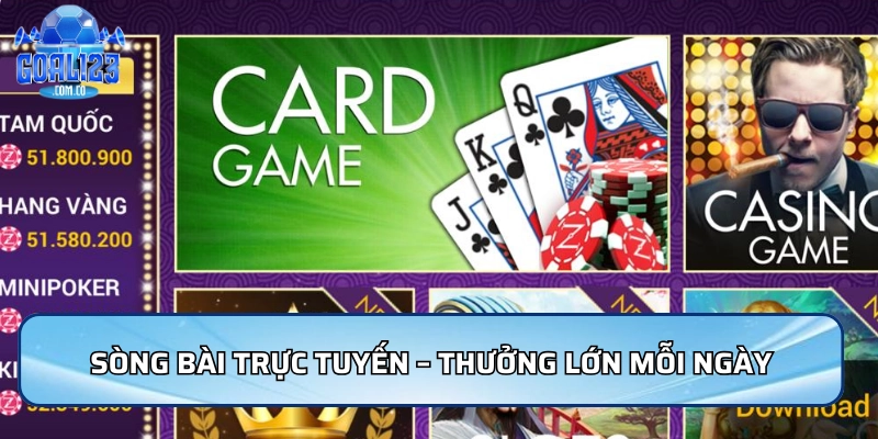 Sòng bài trực tuyến – thưởng lớn mỗi ngày cùng Khuyến mãi Goal123
