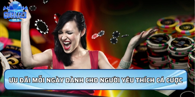 Ưu đãi thể thao mỗi ngày dành cho người chơi yêu thích cá cược